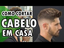 cortar cabelo masculino em casa